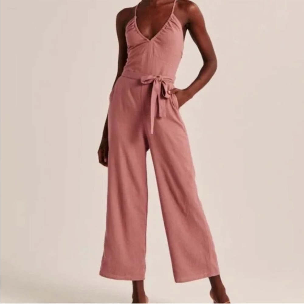 Abercrombie and Fitch Mauve Jumpsuit